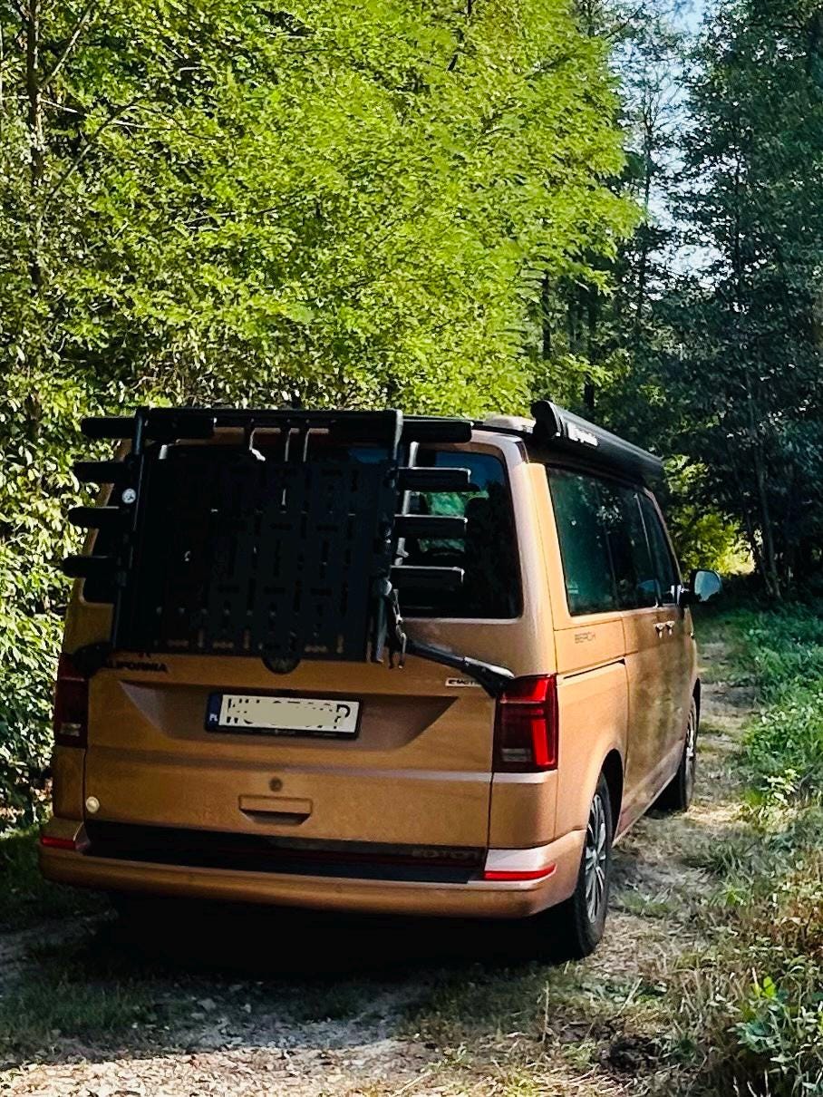 VW T6/T6.1 Off-Road Tool Board: Compatible with Thule and Wanderway Bike Racks