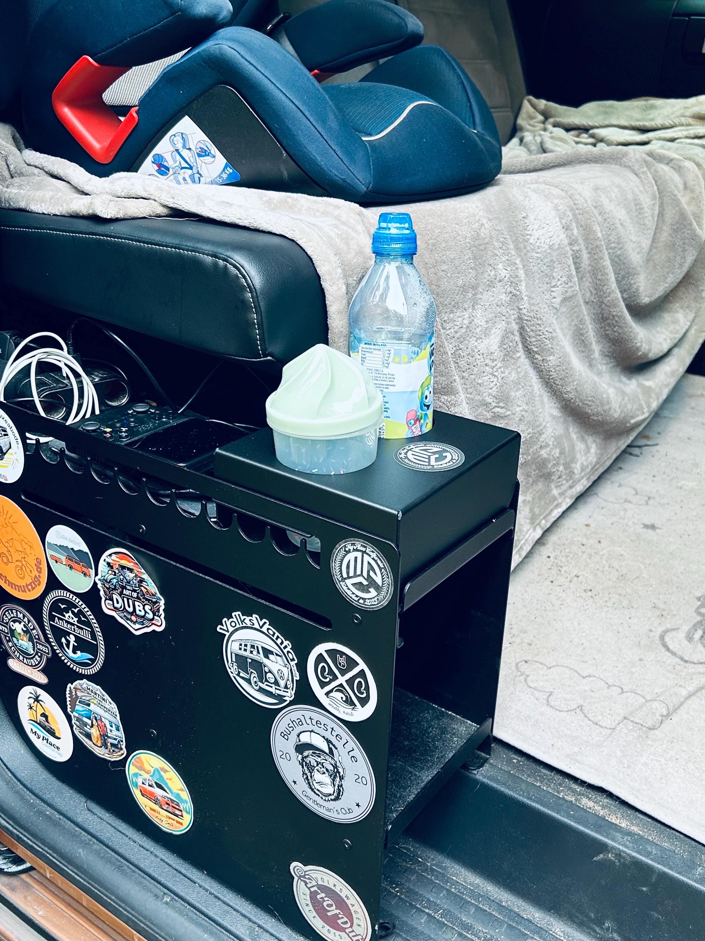 Aluminum Cup Holder for Our Shoe Box Volskwagen California