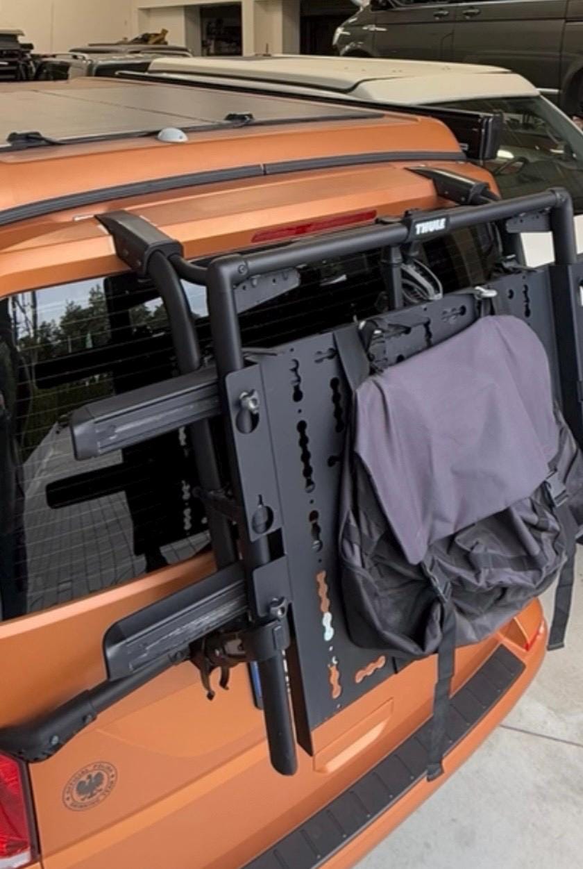 VW T6/T6.1 Off-Road Tool Board: Compatible with Thule and Wanderway Bike Racks