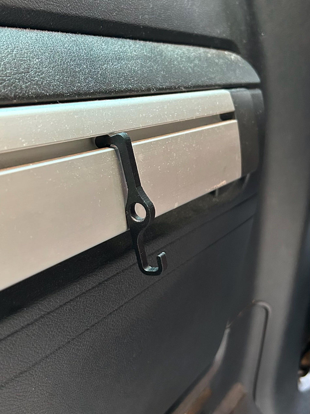 Aluminum interior hooks for VW California Beach T5-T6.1