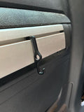 Aluminum interior hooks for VW California Beach T5-T6.1