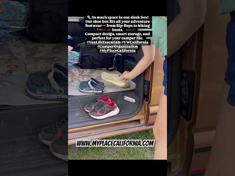 Shoe box for your VW Multivan, Transporter, California, right sliding door